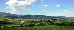 Panorama of Łękawica
