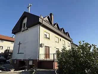 View of the church
