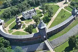 The citadel of the Baturyn fortress, rebuilt in 2008