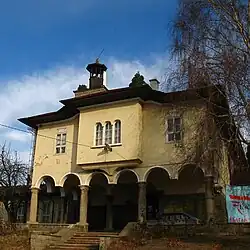 The railway station