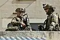 Soldiers during Saber Junction-2018