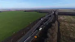 M7 highway in the area of the hamlet of Andreyevo-Bazary&nbsp;[ru] in Chuvashia.