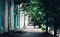 Pedestrian part of the district's Ivan Mazepa Avenue&nbsp;[uk]