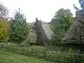 View of a homestead (mid-19th century, Pylypets village)