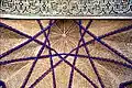 Tiled interior of the dome