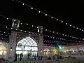 The mosque at night, in 2016
