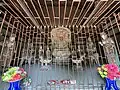 Center of the altar
