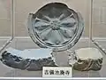 Roof tiles from Kibi-ike site