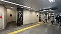 Osaka Metro nouth ticket gates Toilet