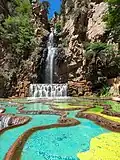 Waterfall at Huangsongyu National Forest Park, 2022