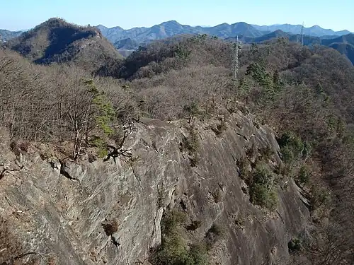 Mt. Iwadono is in the background on the left