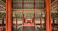 The interior, with the Phoenix Throne visible