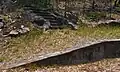 Remains of Lucasville Station and steps