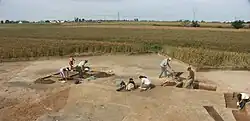 Archaeological excavations, 2007