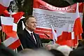 Nawrocki in Sanok on 30 March