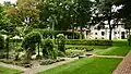 The gardens of the Oliver Mansion