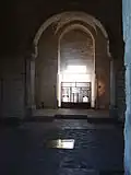 The hall on the second floor