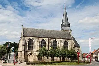 The church of Aix-Noulette
