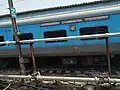 12420 New Delhi-Lucknow Gomti Express in New Delhi railway station