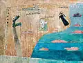 Picture with Inscription, 1981, Oil on photographic paper laid down on canvas, 51 x 66&nbsp;cm.