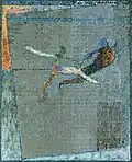 Man and Woman (Kindnap), 1982, Oil on canvas, 80 x 66&nbsp;cm.