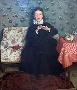 On the Sofa (1872)