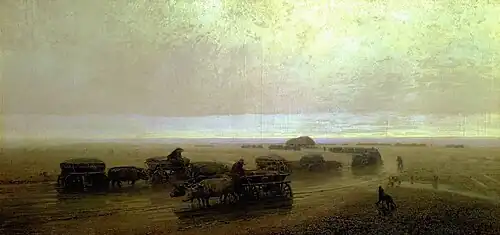 Chumaks path in Mariupol (1875)
