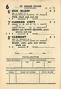 1949 VATC St George Stakes showing the winner, Carbon Copy