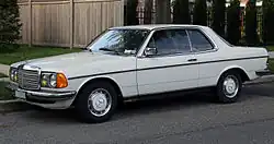 1977 Mercedes-Benz 230 C (front)