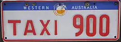 Red Taxi replaced in 2019 black on white