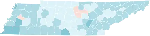 Final results by county