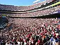 FedExField during the Giants game