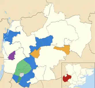 2014 results map