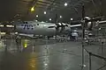 FIFI undergoing maintenance at the Vintage Flying Museum at Fort Worth Meacham International Airport in October of 2015