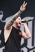 Lead vocalist Dave Stephens