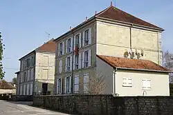 The old offices and housing