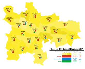 2017 results map