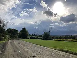 Scenery along Kane Road in Forest Lake Township