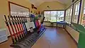 Inside Thirlmere signal box