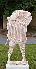 Guard I, Summer ceramic sculpture, Roztoky 2016