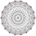 2{3}2{3}2{3}2{3}2{4}3, , with 18 vertices, 135 edges, 540 faces, 1215 cells, 1458 4-faces, and 729 5-faces