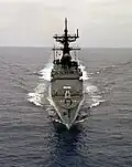 USS Ingersoll on 1 September 1982