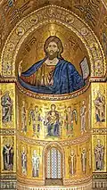 Mosaics in the apse
