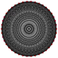 2{3}2{3}2{3}2{3}2{4}7, , with 42 vertices, 735 edges, 6860 faces, 36015 cells, 100842 4-faces, 117649 5-faces