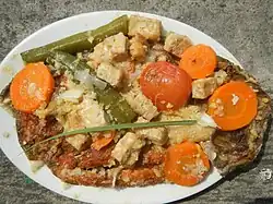 Vegetable stir-fry