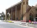 Haft-e Tir bombing victims' memorial outside view