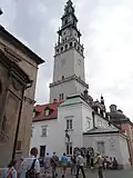 Pilgrims visiting the monastery in 2012