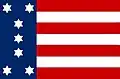 First variant of flag proposal by A. Bonand of Savannah, Georgia