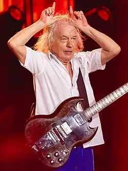Young performing in 2024