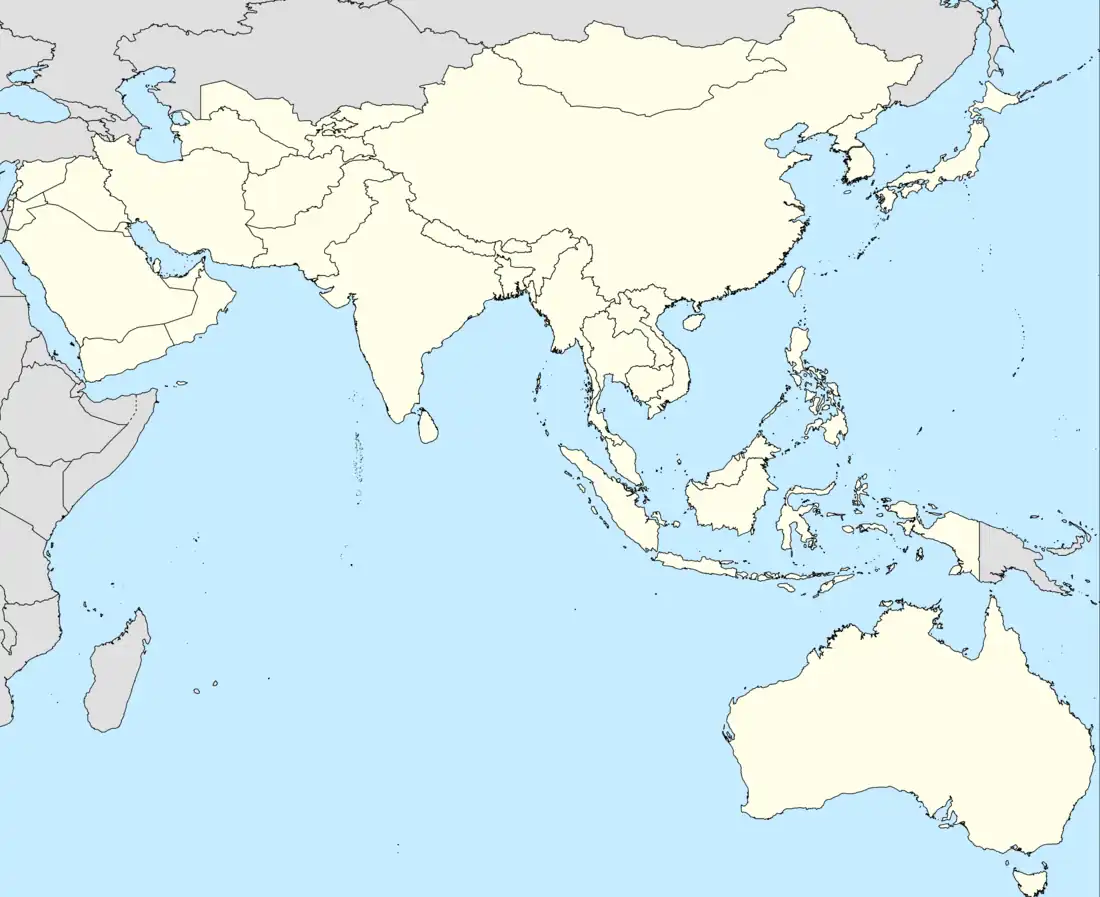 2025–26 AFC Champions League Two is located in Asian Football Confederation